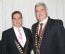 Carlos Alberto de S, presidente do Skal-DF, e Walter Teixeira, presidente do Skal-SP